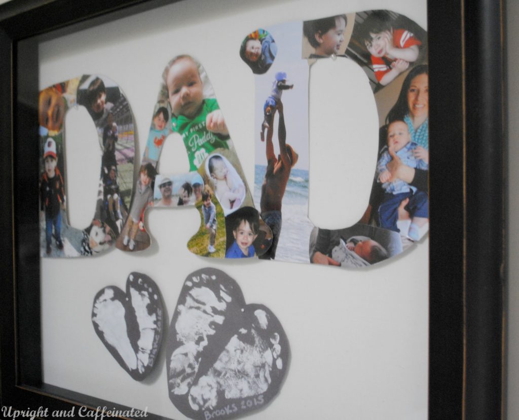 Framed DIY Father's Day Gift