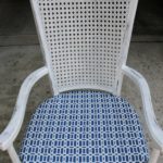 high back chair makeover