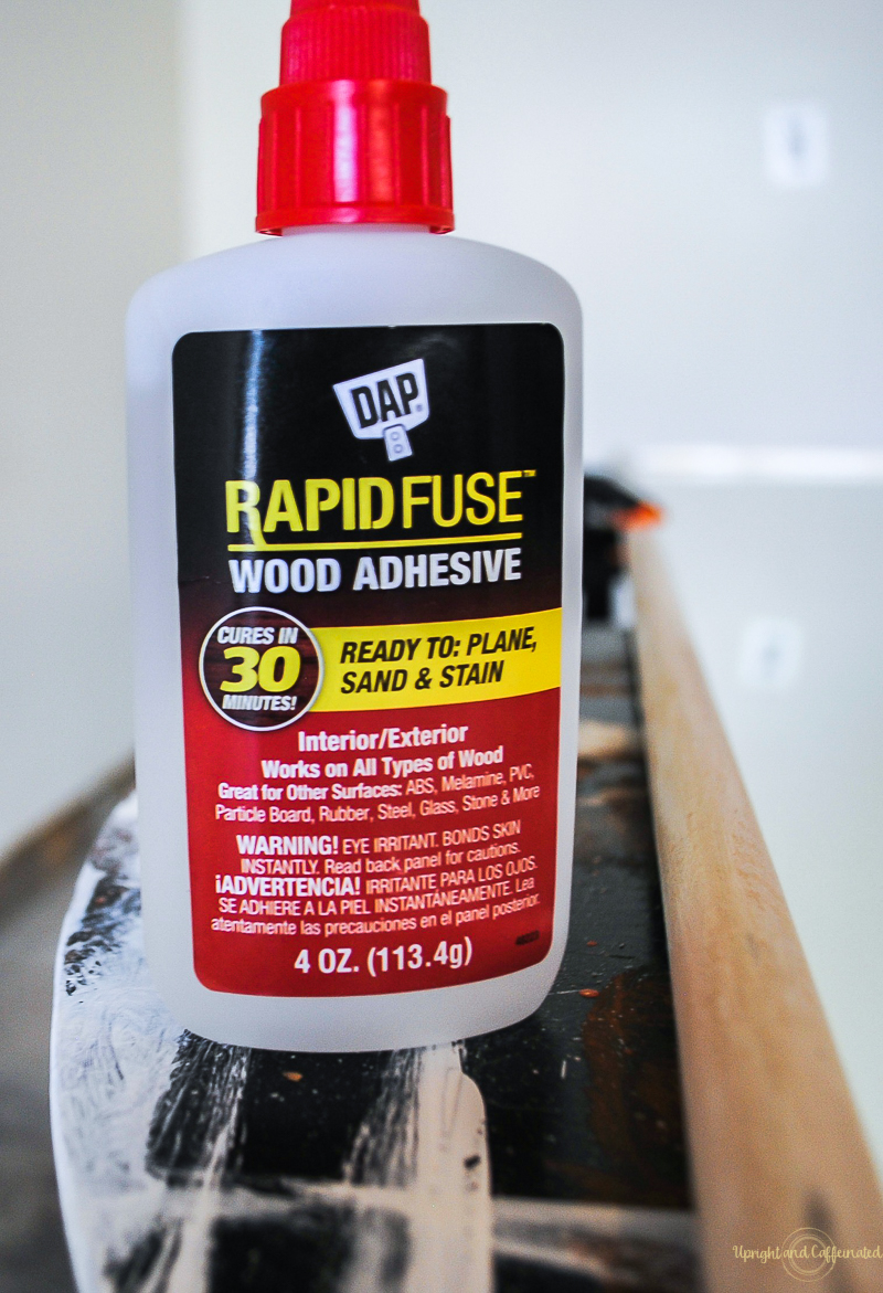 I loved using Dap Rapid fuse for creating this IKEA hack! 