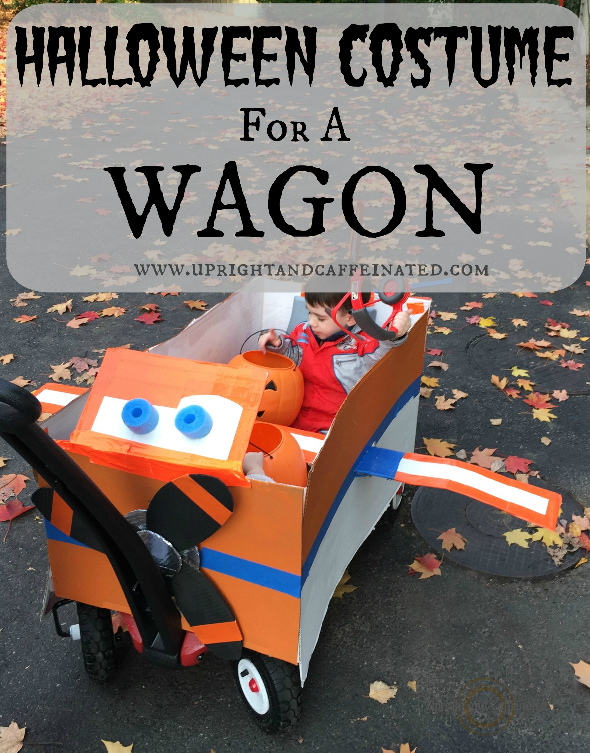 Halloween Costume for a Wagon