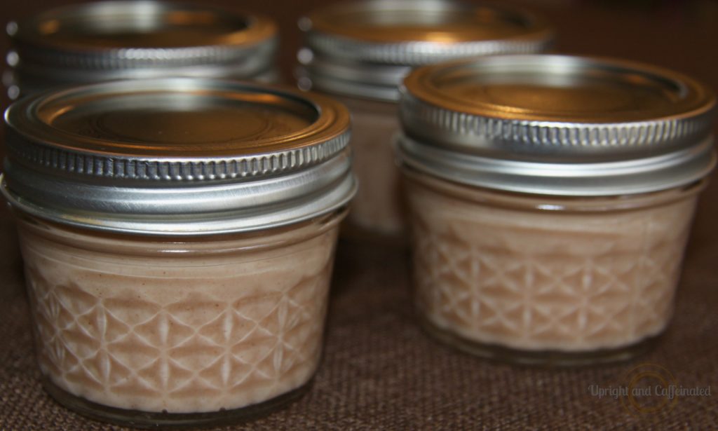 Cinnamon Apple Dip in Ball Jelly Jars