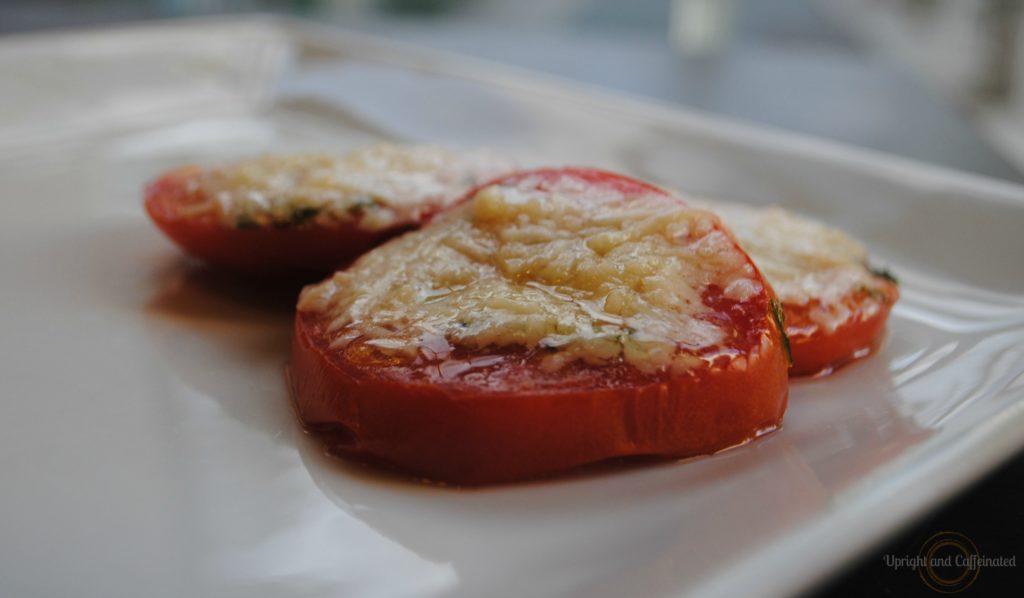 Cooked Parmesan Roasted Tomatoes