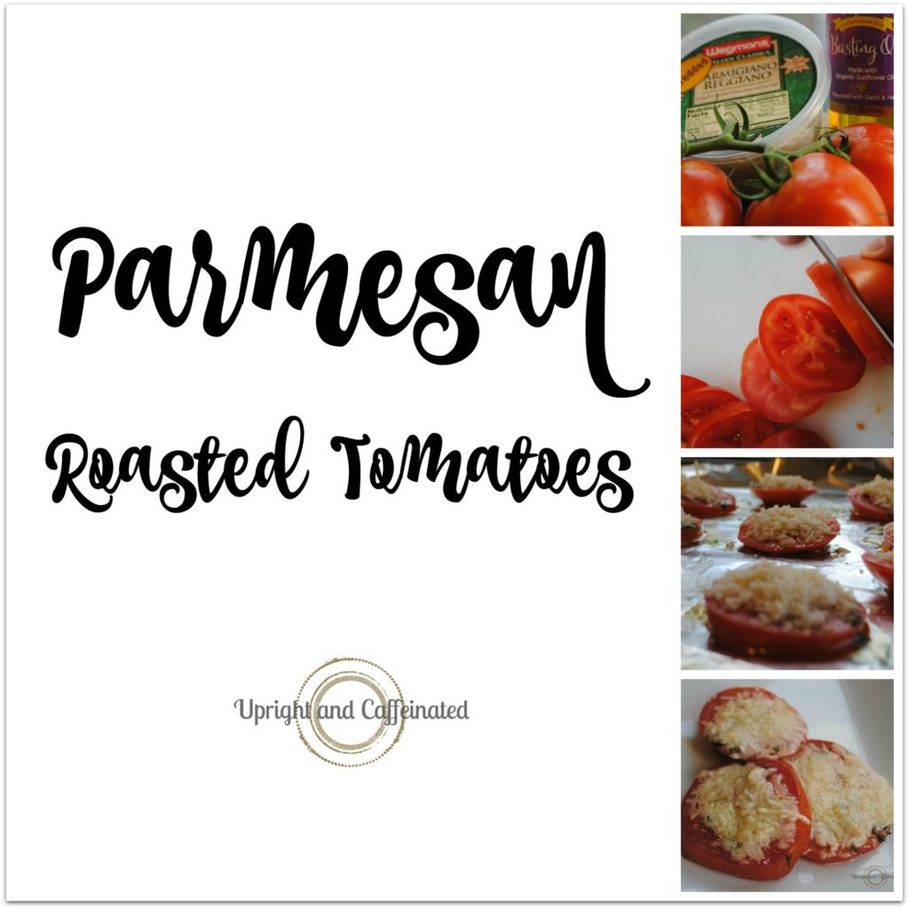 This Parmesan roasted tomatoes recipe is fantastic! This is an easy and quick side dish for any meal. Best part- it includes only three ingredients.