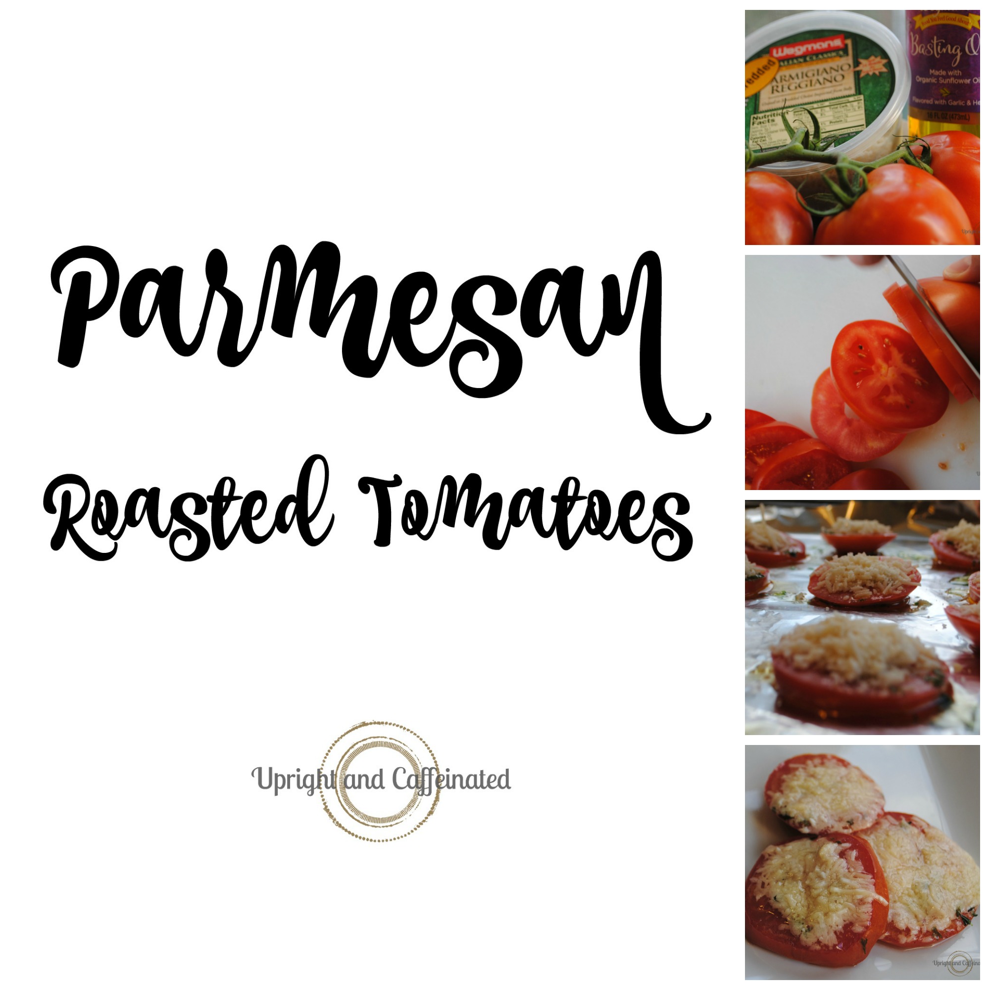 This Parmesan roasted tomatoes recipe is fantastic! This is an easy and quick side dish for any meal. Best part- it includes only three ingredients.