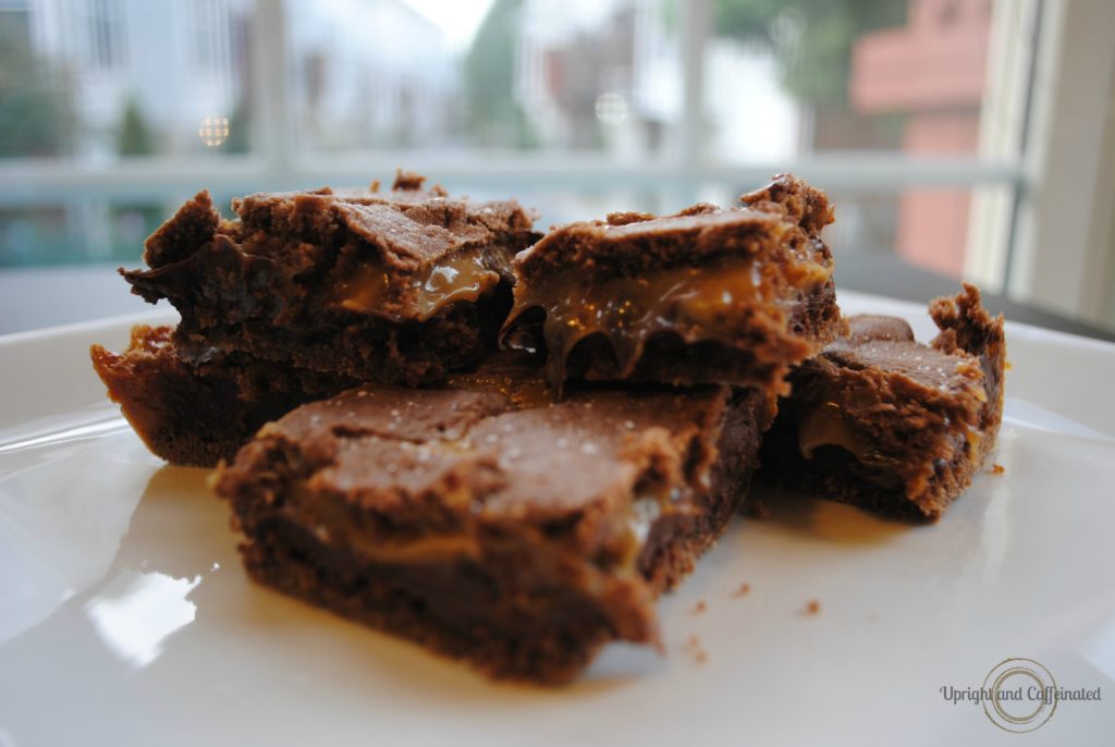 Salted caramel Brownie recipe 