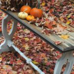 Farmhouse Entryway Table makeover using Wise Owl Chalk Synthesis Paint.