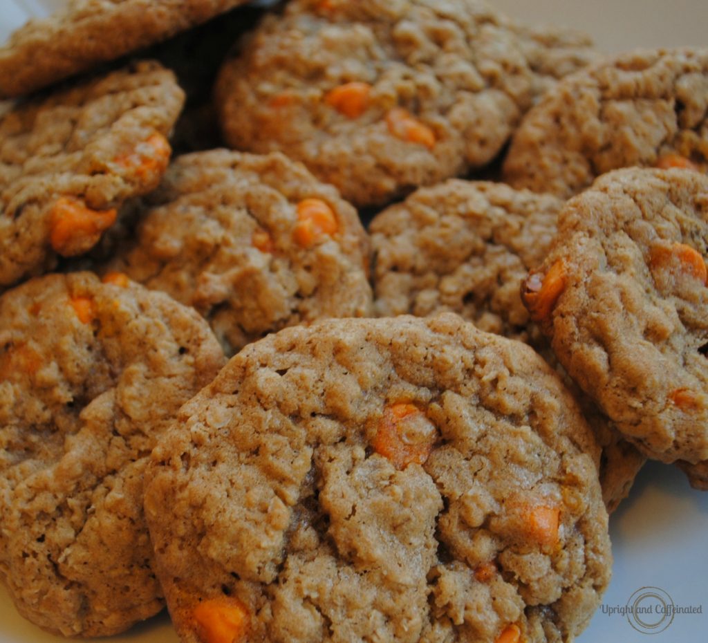 Pumpkin Spice Oatmeal Cookies