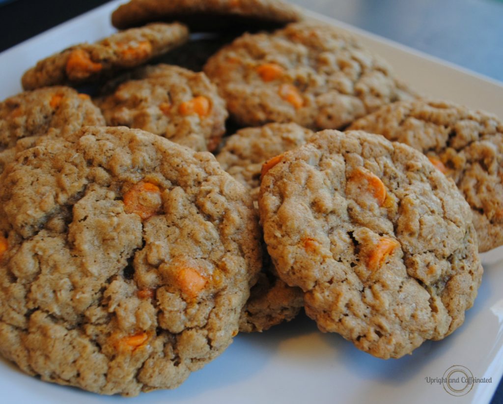 Pumpkin Spice Oatmeal Cookies