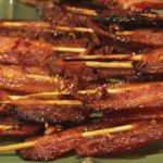 Candied Bacon Skewers