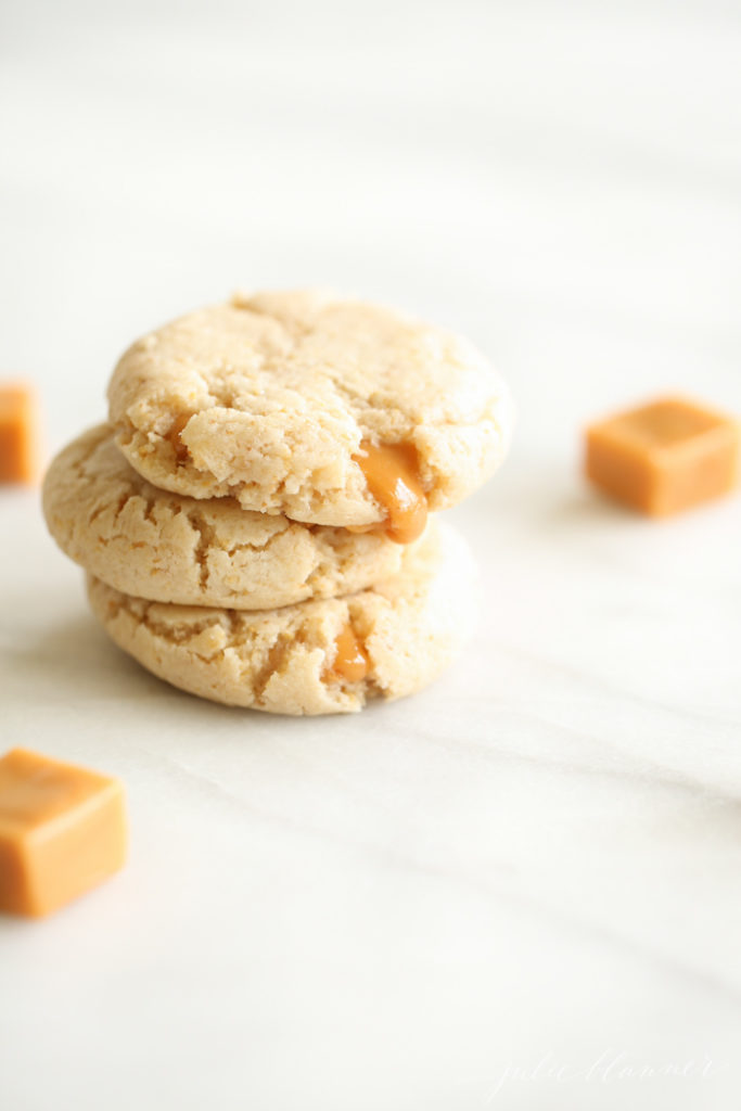 Caramel Cheesecake Cookies 