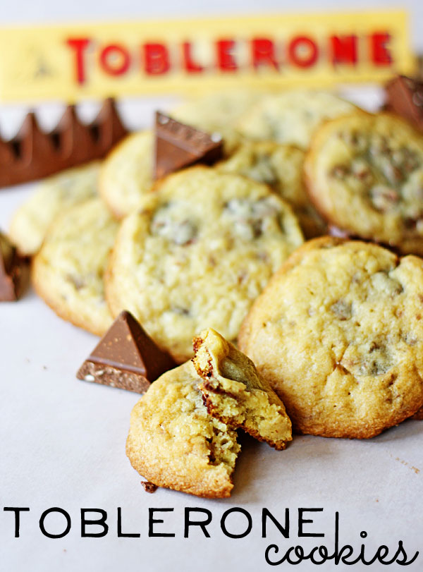 Toblerone Cookies 