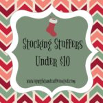 Stocking Stuffers under ten dollars. Upright and Caffeinated