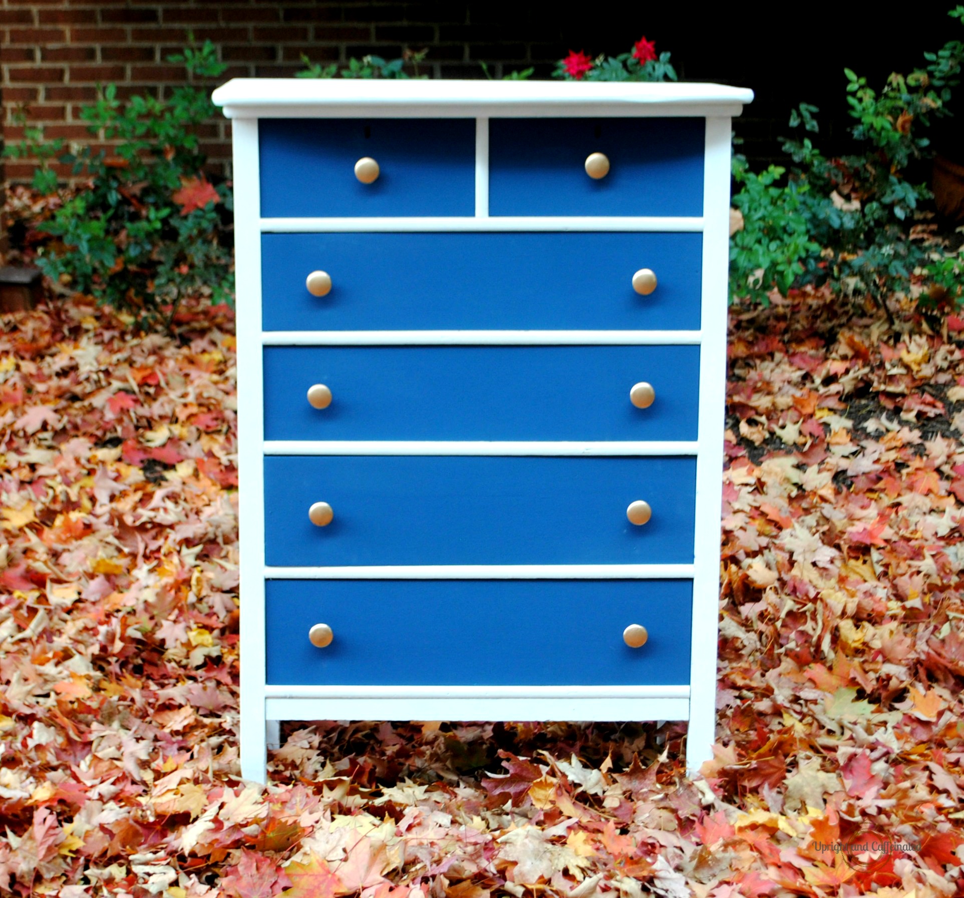 Antique dresser makeover from an auction find! 