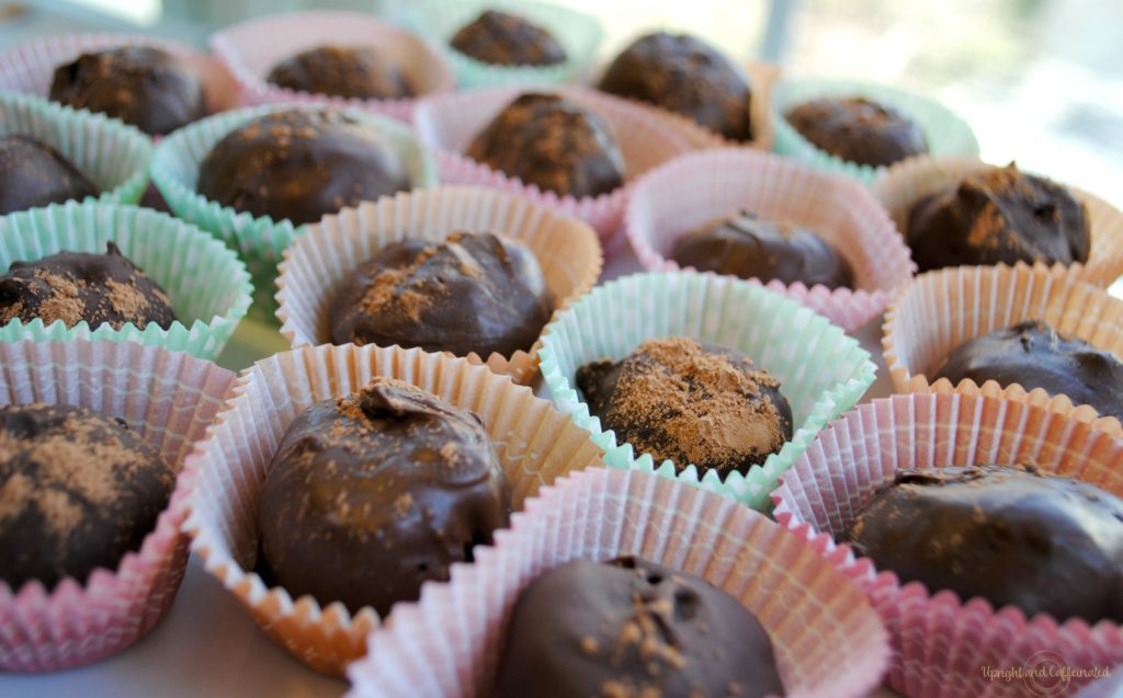 Kahlua chocolate truffles are the perfect spiked dessert. These are great served at bridal showers, baby showers or any occasion where you are gathering with your friends!