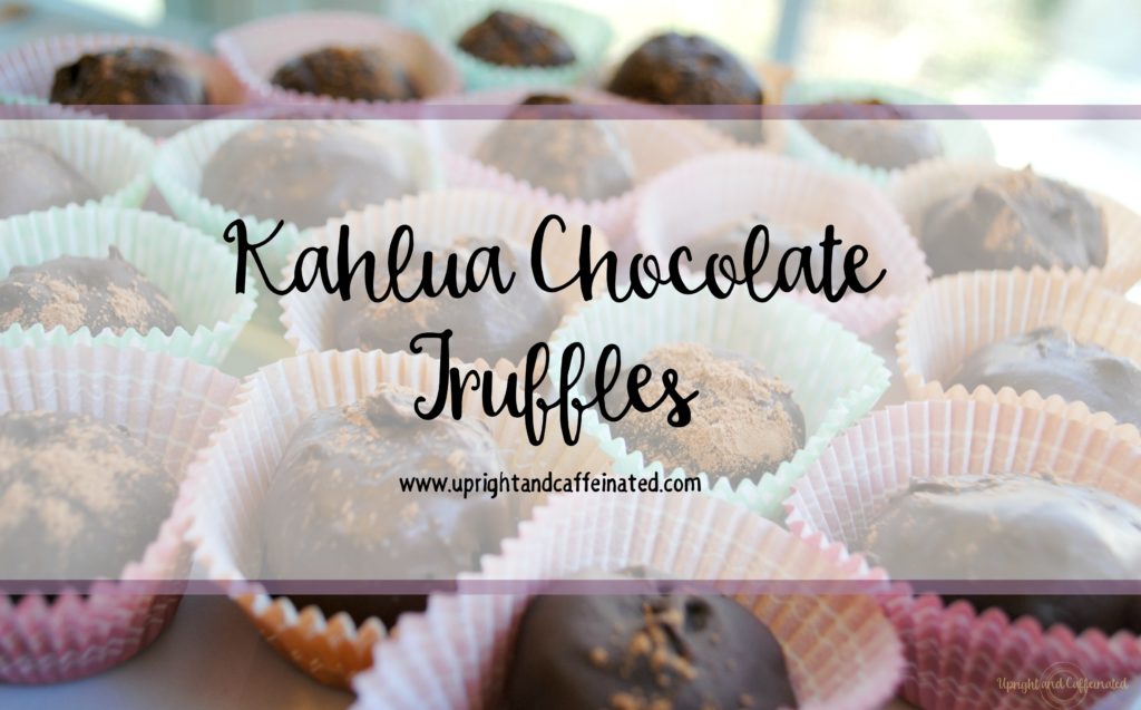 Kahlua chocolate truffles are the perfect spiked dessert. These are great served at bridal showers, baby showers or any occasion where you are gathering with your friends!