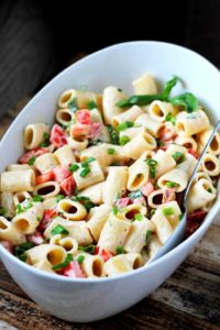 Pasta Salad is a staple for any summer picnic. This is one of the best side dishes for your next potluck. 