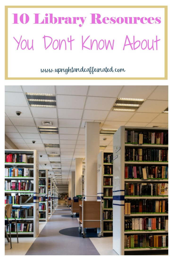 This is a great list of library resources I didn't know existed! I had no idea about number 6!