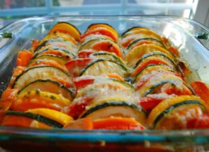 This is the absolute best way to enjoy summer vegetables. This is the best side dish for a picnic. Always the first dish to get eaten up!