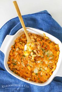 Casseroles are such a great great side dish for potlucks. This is one of the best casseroles to bring as a side dish for your next picnic or potluck! 