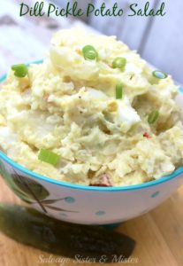 Potato salad is always a great side dish for picnics. This is a great recipe for your next get together! 