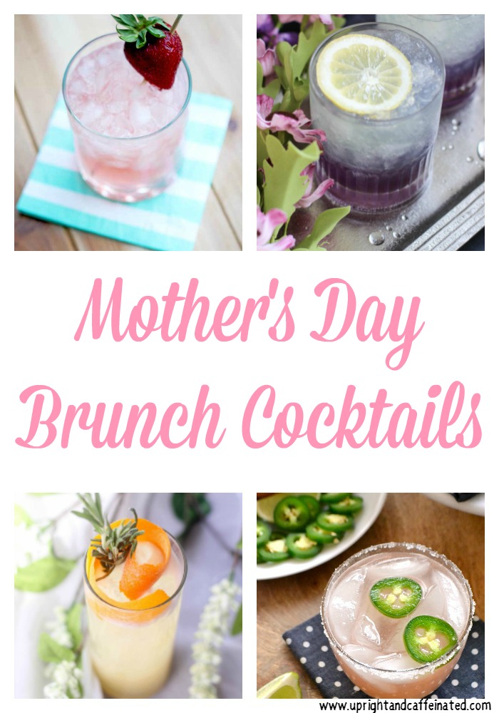 Eight delicious recipes for Mother's Day Brunch Cocktails. You definitely want to try one of these adult beverages with Mom! 