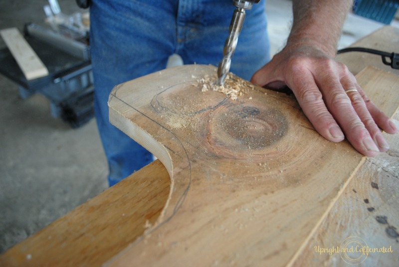 Make a DIY Tool Box from scrap wood for Dad. Keep all of his grill tools organized once and for all! 