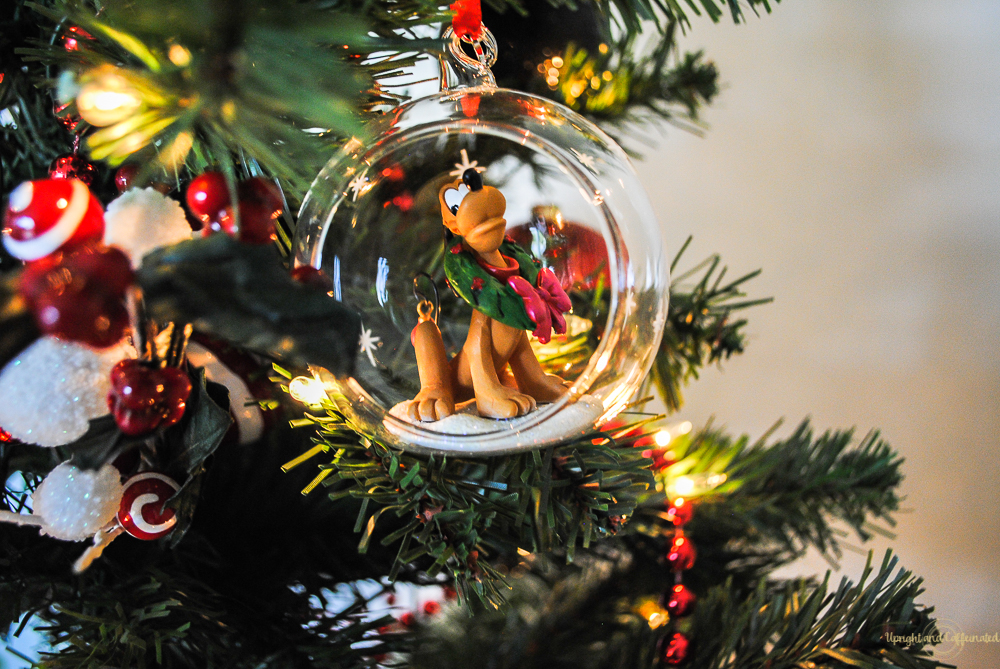 I love decoration my tree with fun ornaments. These Disney Christmas tree decorations are my favorite. 