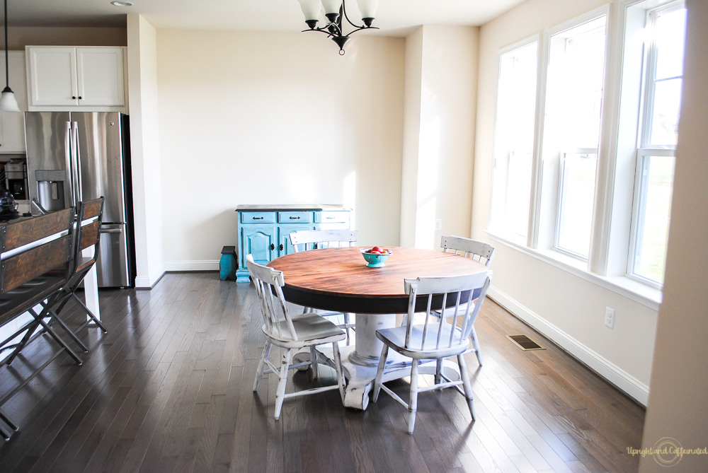 Love this kitchen and those chairs? I spray painted them. I'll teach you exactly how you can spray paint furniture. 