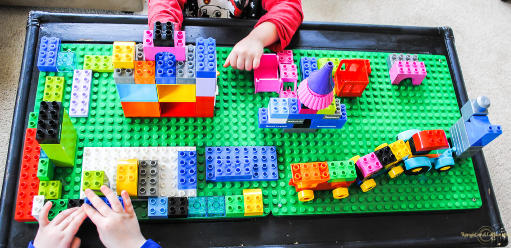 My boys love their DIY Lego Table 