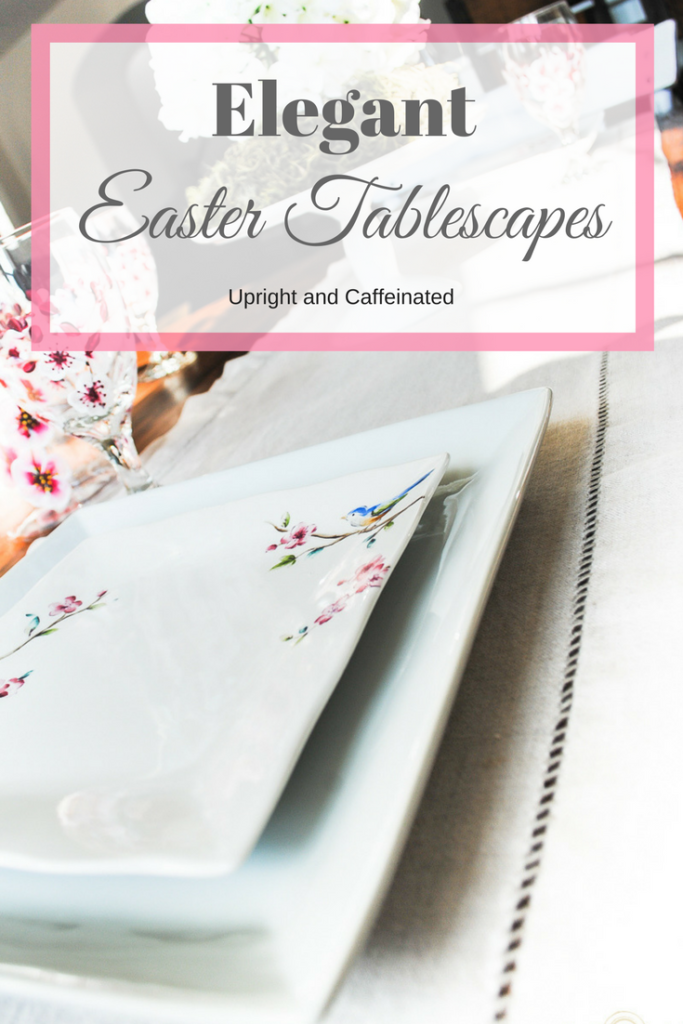 Click to see right beautiful and elegant Easter tablescape ideas 