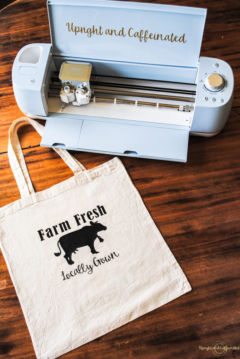 Farmers Market Tote Bag - Upright and Caffeinated