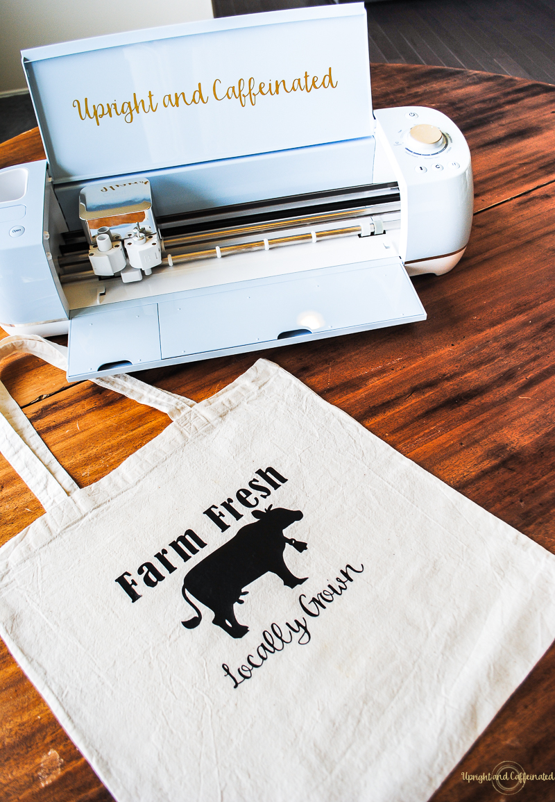 Farmers Market Tote Bag - Upright and Caffeinated