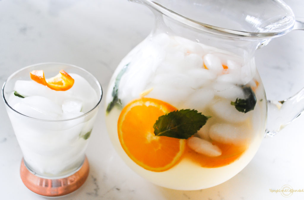 Orange, mint and ginger beer are added to make the best tequila cocktail. 