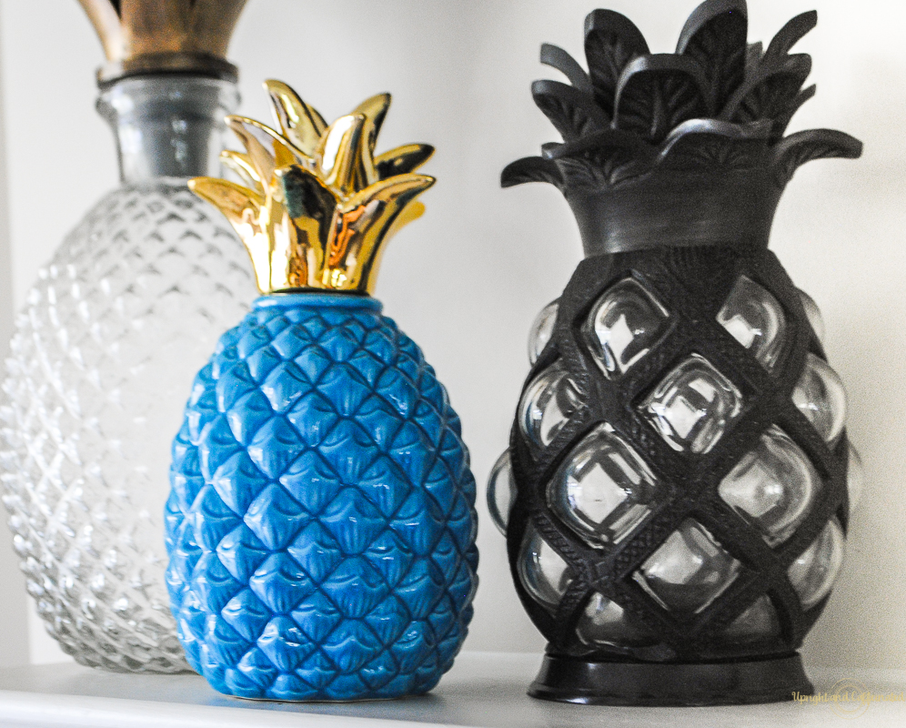 Pineapples are the sign of welcome. Welcome to our summer house tour. 