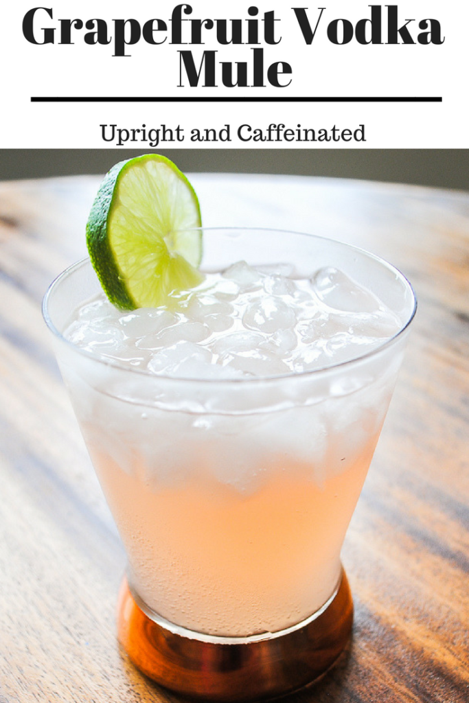 Make this grapefruit vodka mule! 