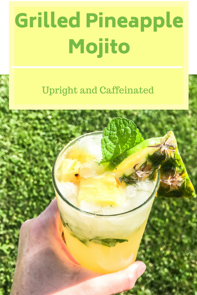 Make this amazing drink! Click for the grilled pineapple mojito recipe!