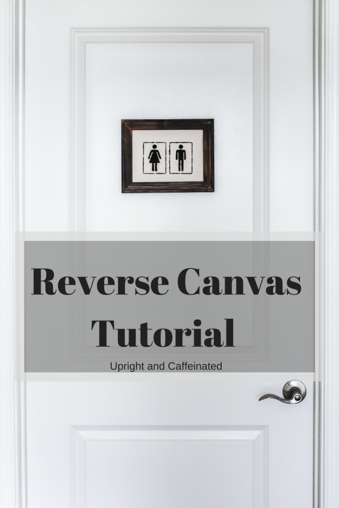 How to Make a Reverse Canvas: Easy & Inexpensive Framed Art!