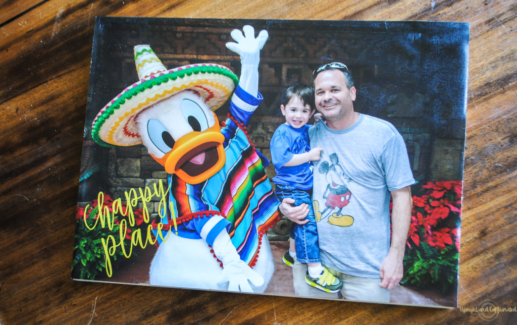 Canvases are so versatile. Make a photo canvas or reverse canvas. 