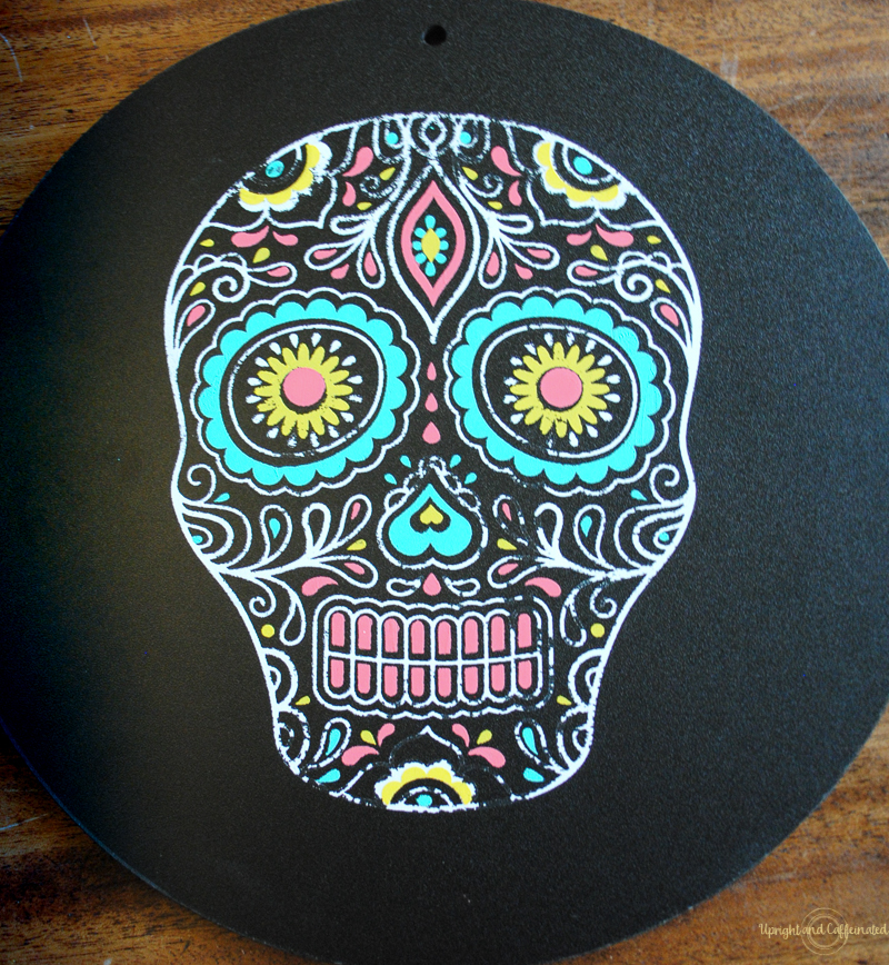 This sugar skull sign is amazing! 