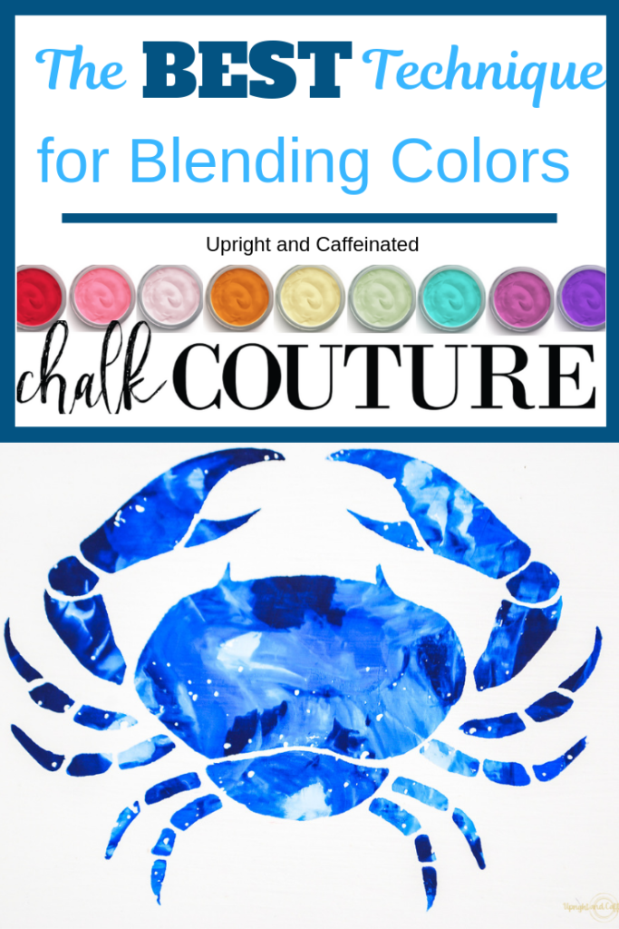 This is the best technique for blending Chalk Couture colors! 