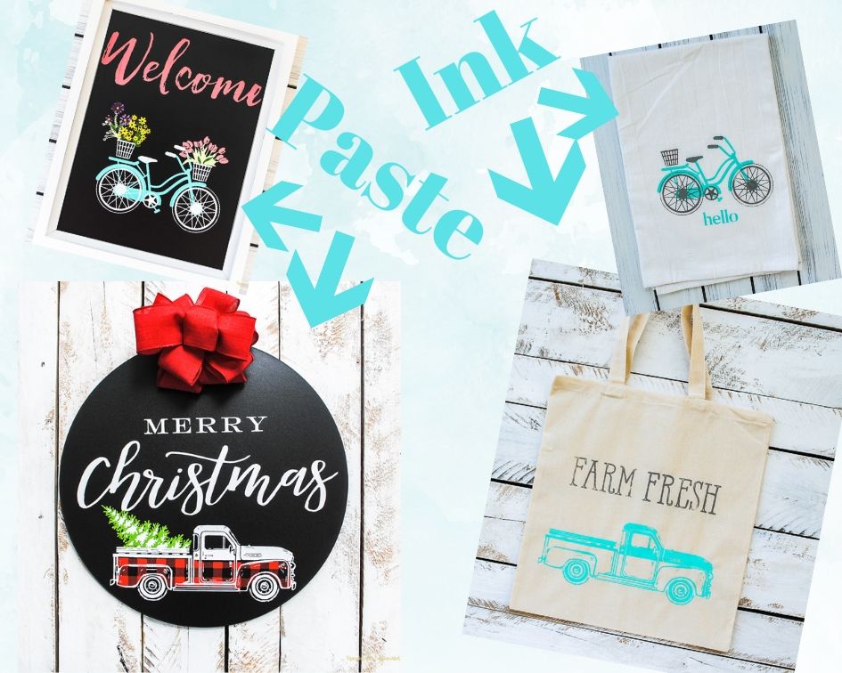 How to Use Chalk Couture Chalk Paste and Chalk Transfer Designs 