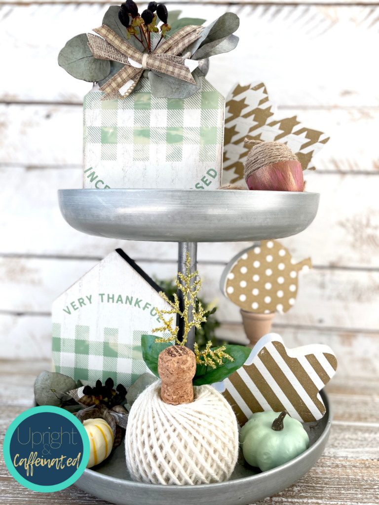 Fall Tiered Tray